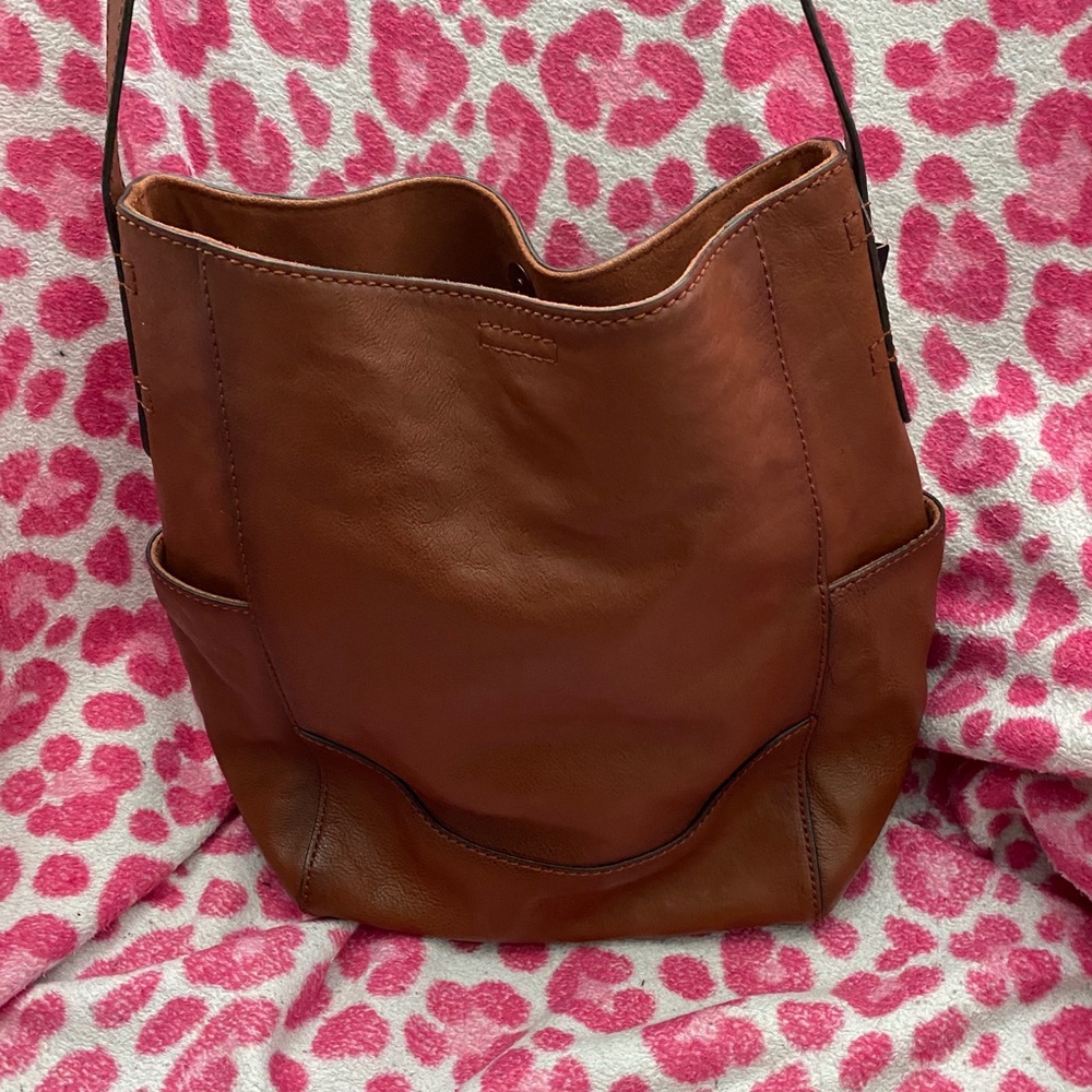 Frye side pocket Hobo